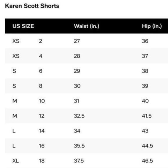 Karen Scott Utility Pocket Shorts Size 16 NWT - Picture 2 of 2